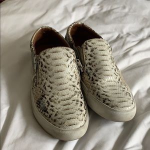 Report Snake Skin Slip-on Shoes